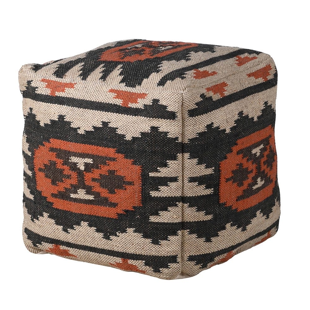 Square Atlas Pouffe