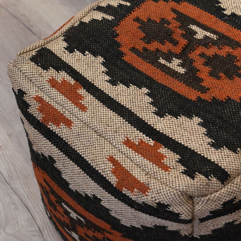 Square Atlas Pouffe