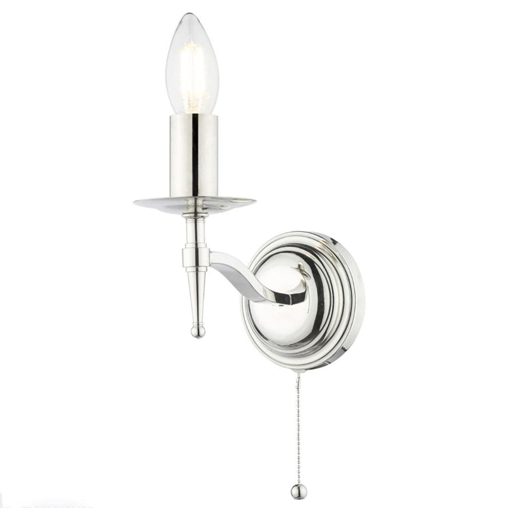 Marble Hill Wall Light Polished Nickel