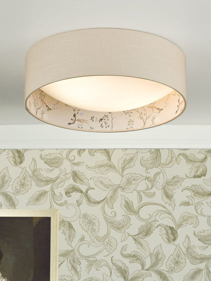 Marble Hill 2 Light Flush Linen