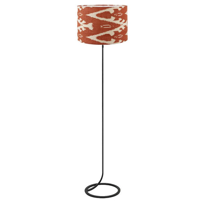 Mavey Matt Black Floor Lamp