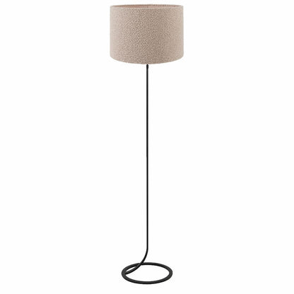 Mavey Matt Black Floor Lamp