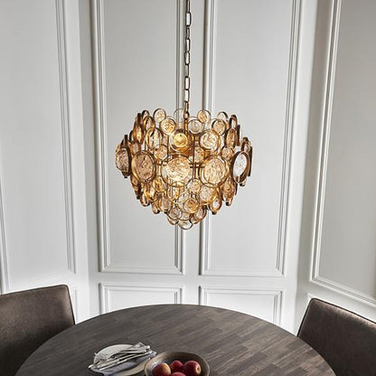 Midas Antique Gold Chandelier