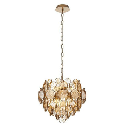 Midas Antique Gold Chandelier