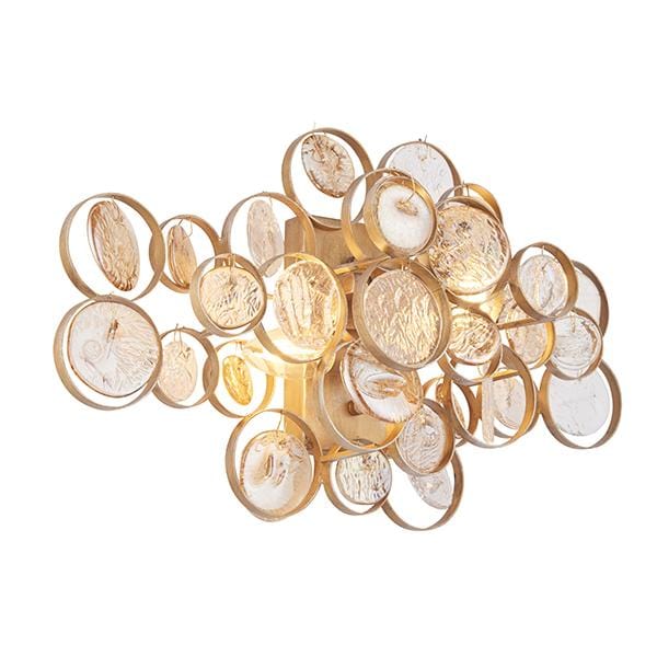 Midas Antique Gold Wall Light