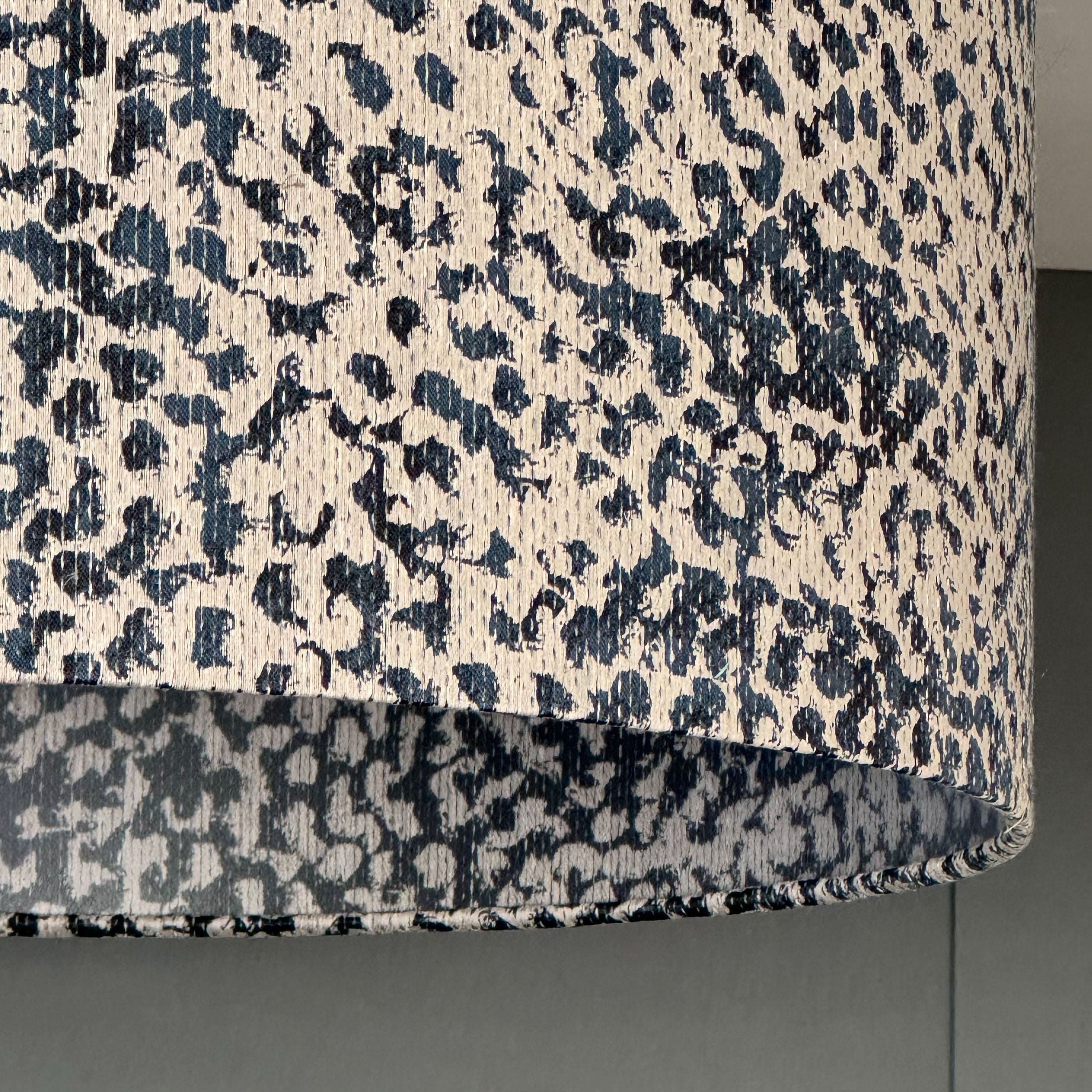 Madagascar Midnight Pendant Shade with Frosted Lining