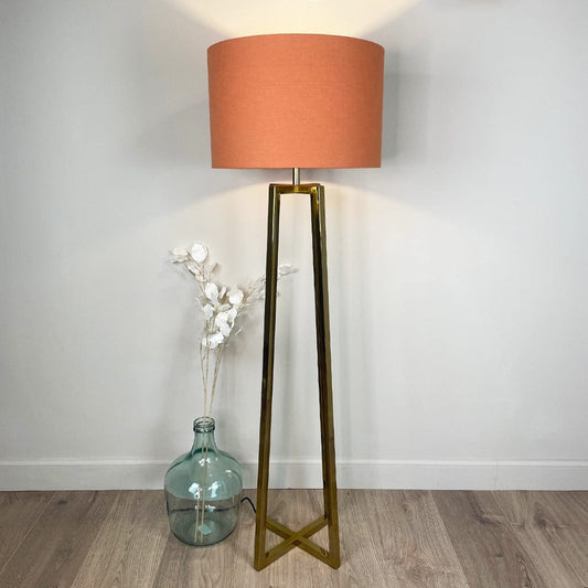 Madison Gold Floor Lamp Base Only