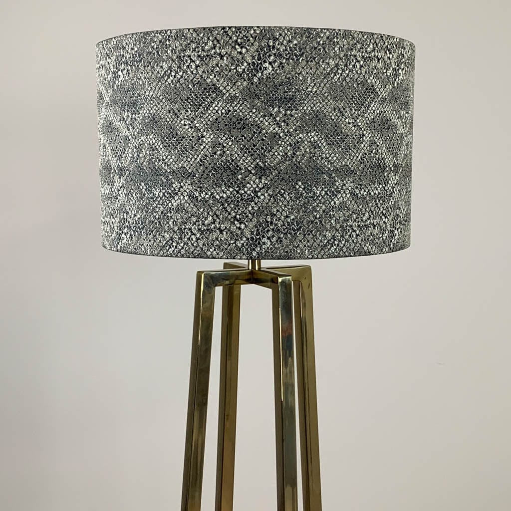 Madison Gold Floor Lamp with Viper Bronze Shade