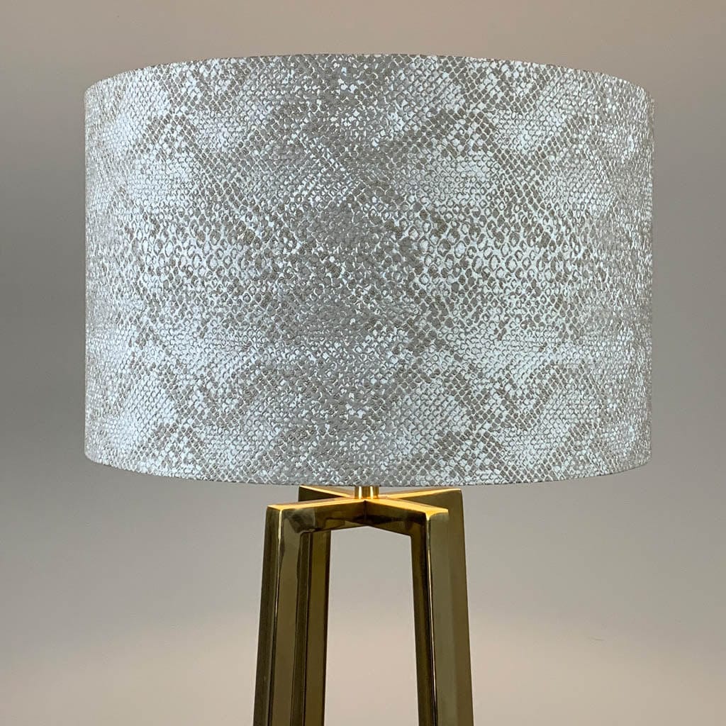 Madison Gold Floor Lamp with Viper Ivory Shade