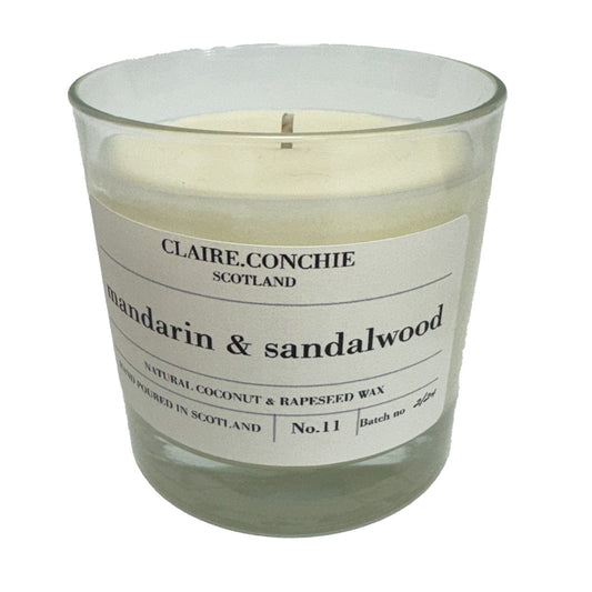 Mandarin & Sandalwood Candle