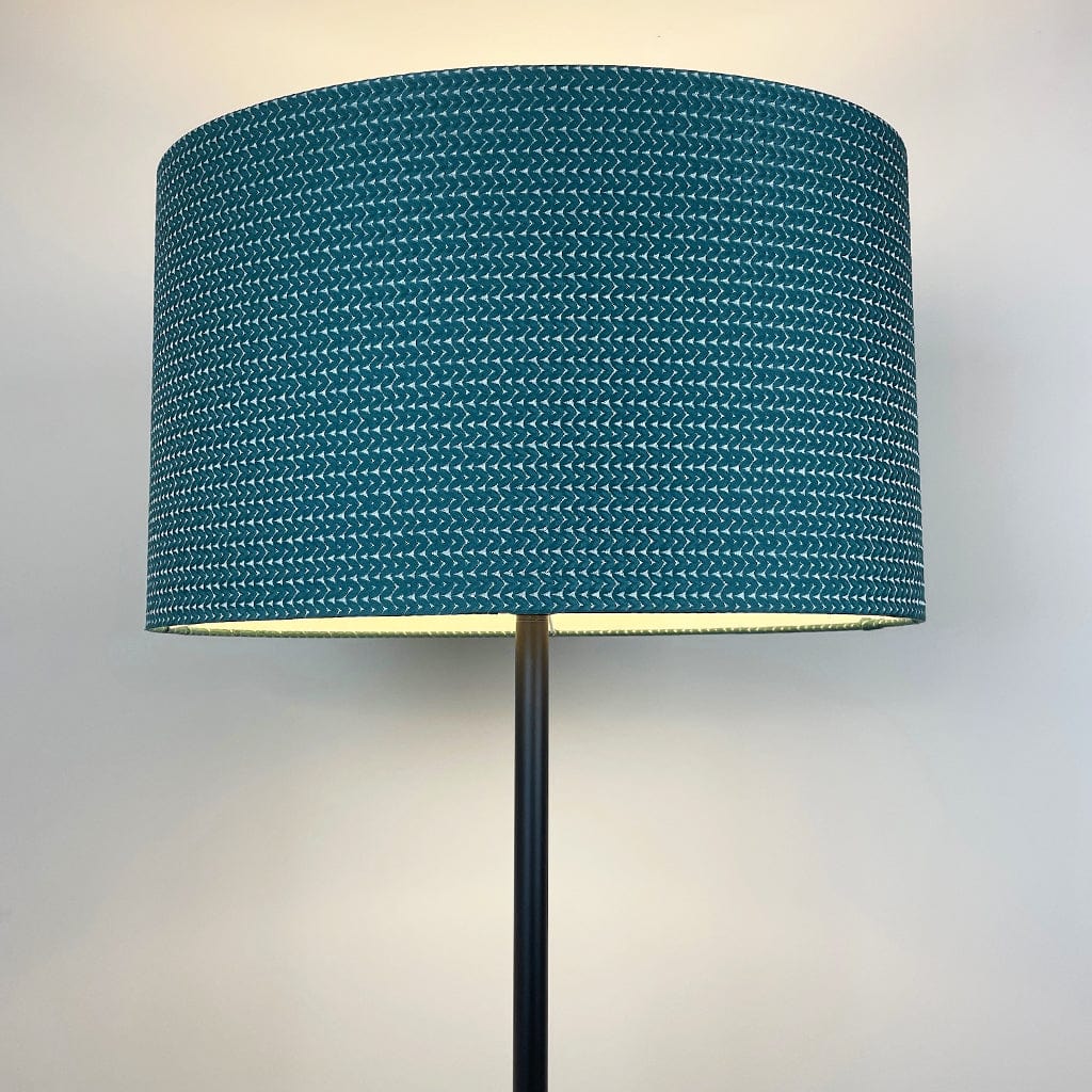 Matt Black Belford Floor Lamp with Choice of Shade