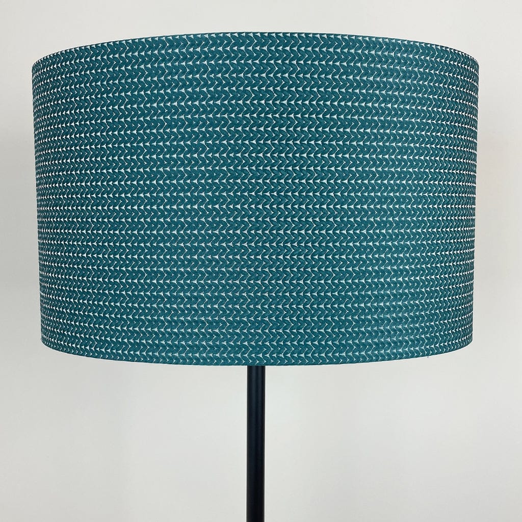 Matt Black Belford Floor Lamp with Choice of Shade