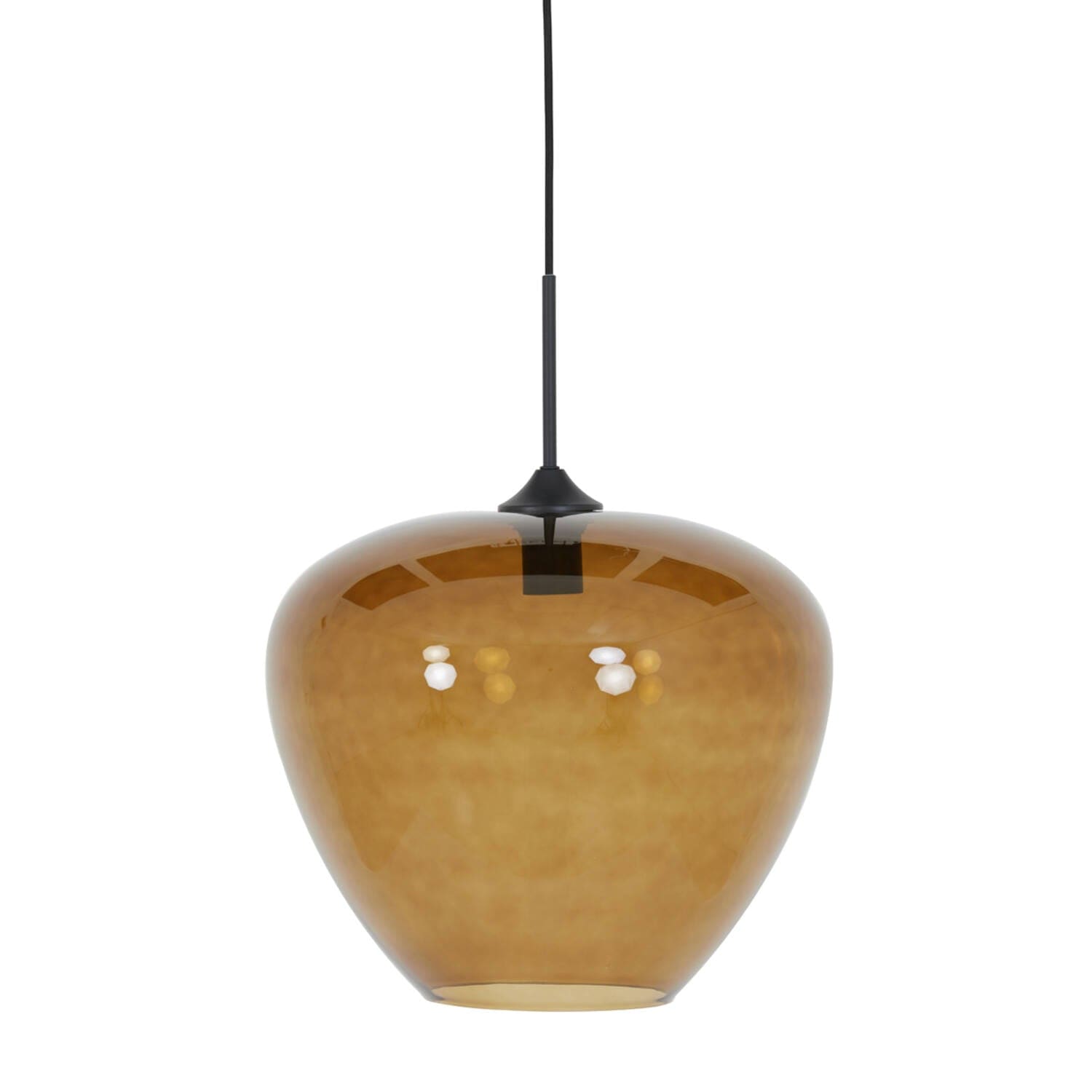 Mayson Brown Glass Pendant