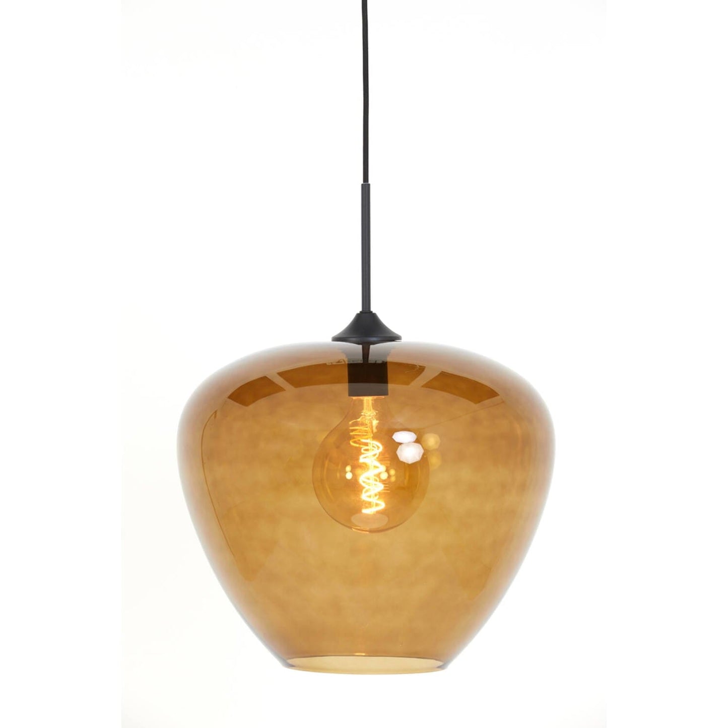 Mayson Brown Glass Pendant