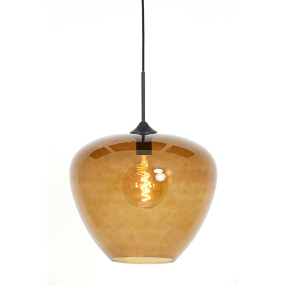 Mayson Brown Glass Pendant