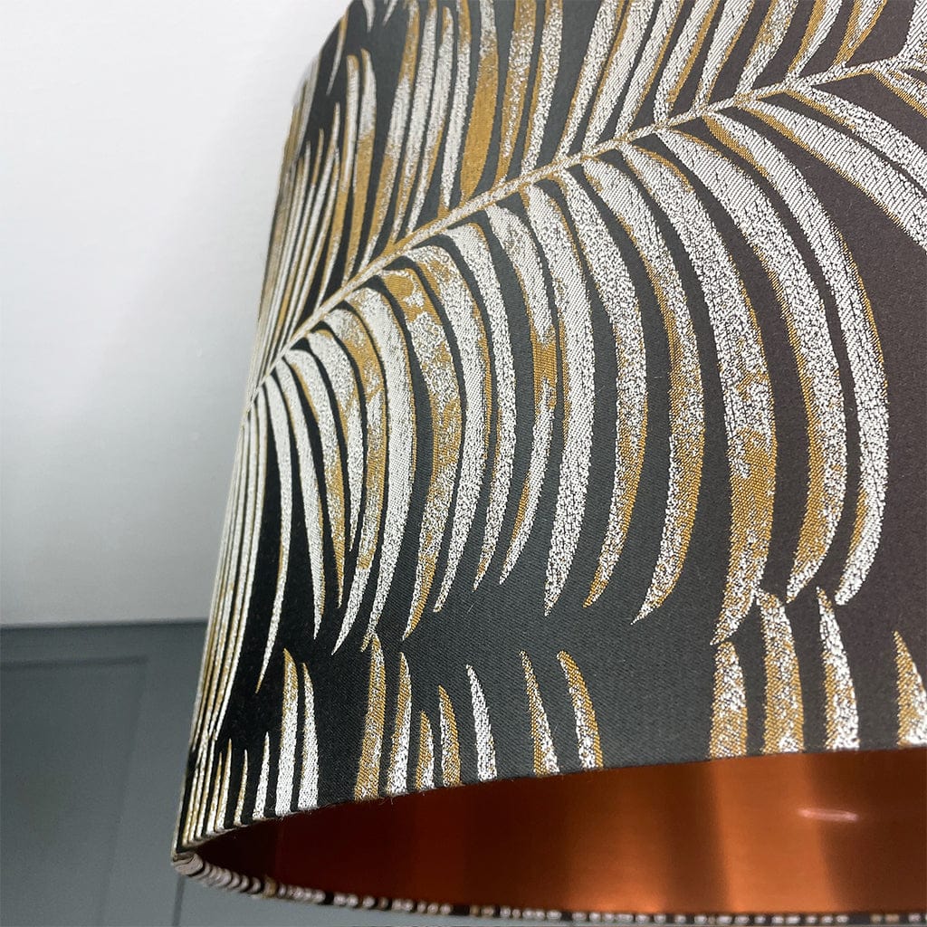 Melody Bronze Drum Shade with Copper Lining