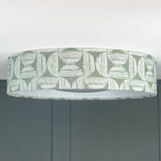 Midi 3 Light Flush Ceiling Light with Axel Bespoke Shade