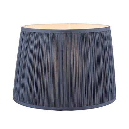 Hemsley Pleated Silk Empire Shade Midnight Blue