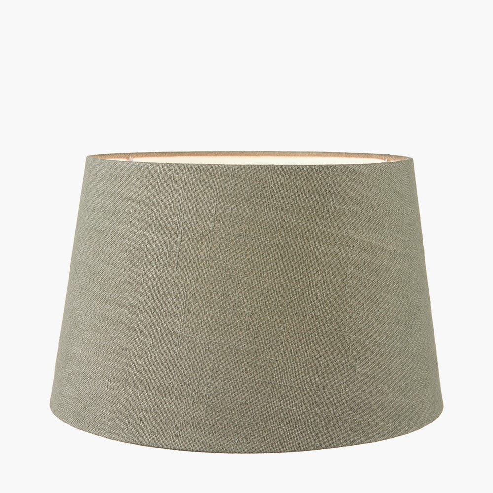 Milos Pistachio Green Linen Tapered Shade