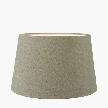 Milos Pistachio Green Linen Tapered Shade