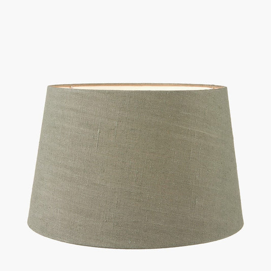 Milos Pistachio Green Linen Tapered Shade