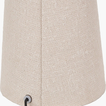 Meriam Textured White Handloom Tall Table Lamp