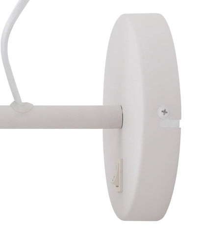 Norway Adjustable Wall Light White