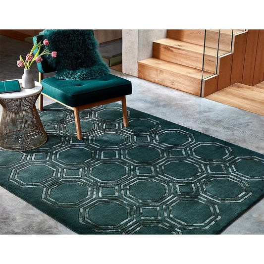 Nexus Rug Octagonal Petrol