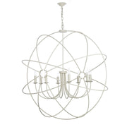 David Hunt Orb 8 Light Pendant Cream