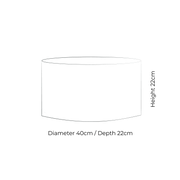 Oval 2 Lampshade