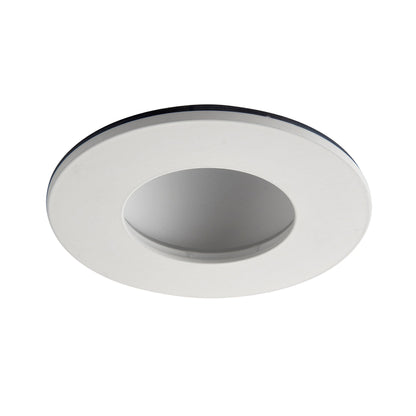 Round ceiling light fixture on a white background