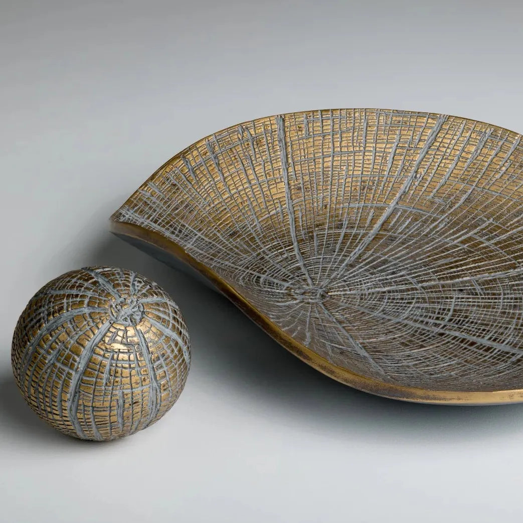 Oriana Gold Decorative Orb