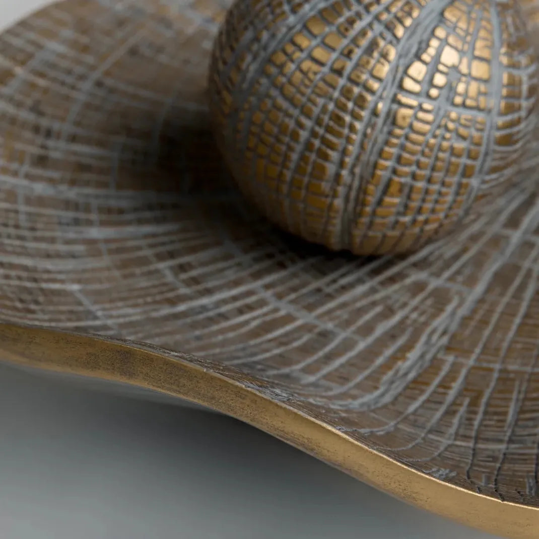Oriana Gold Decorative Orb