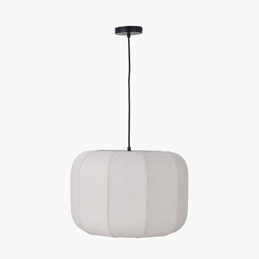 Oscar Natural Linen Ceiling Pendant