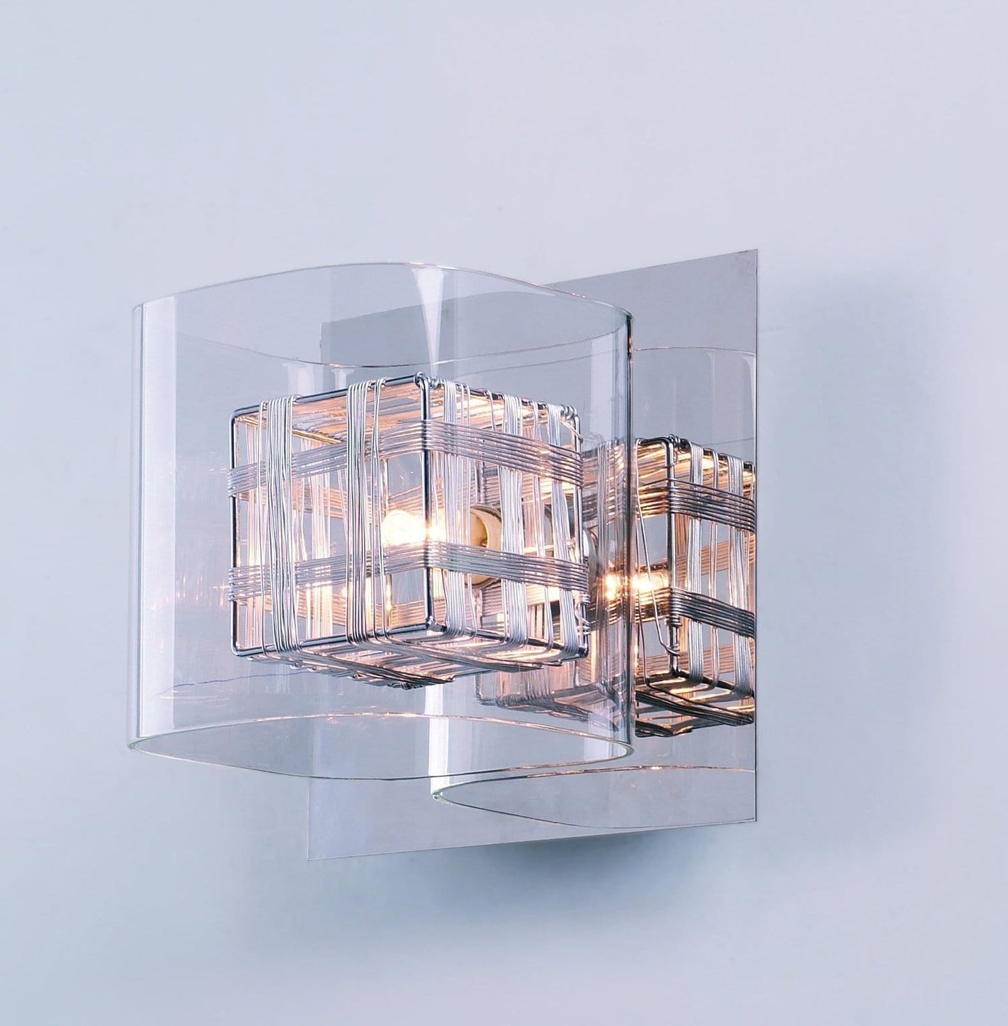 Avignon 1 Light Polished Chrome Wall Light