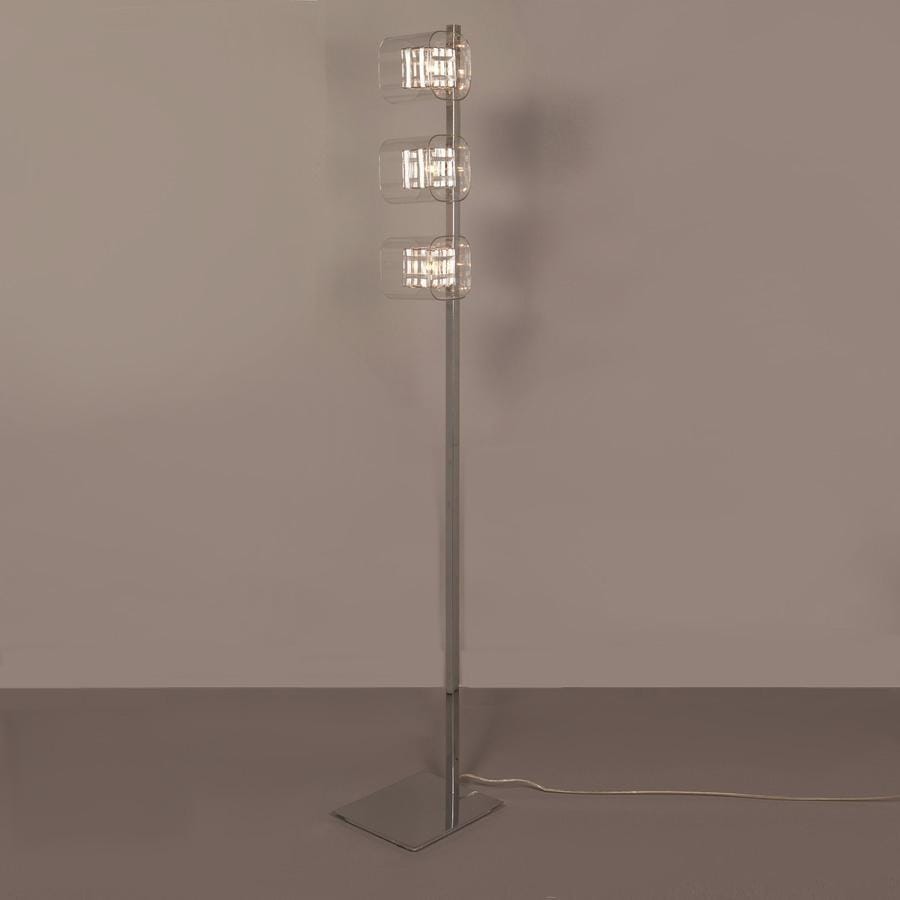 Avignon Polished Chrome Floor Lamp