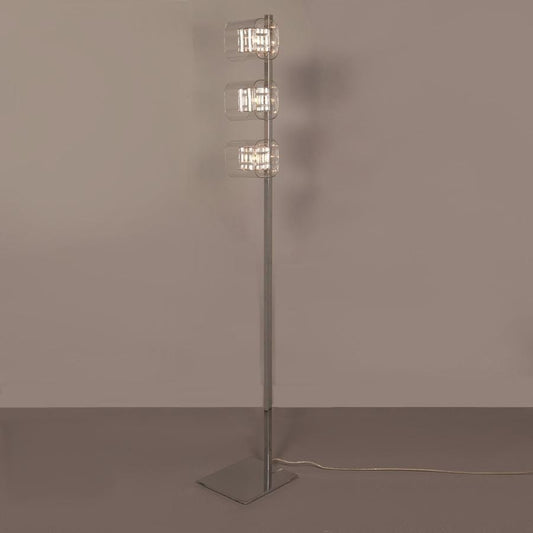 Avignon Polished Chrome Floor Lamp