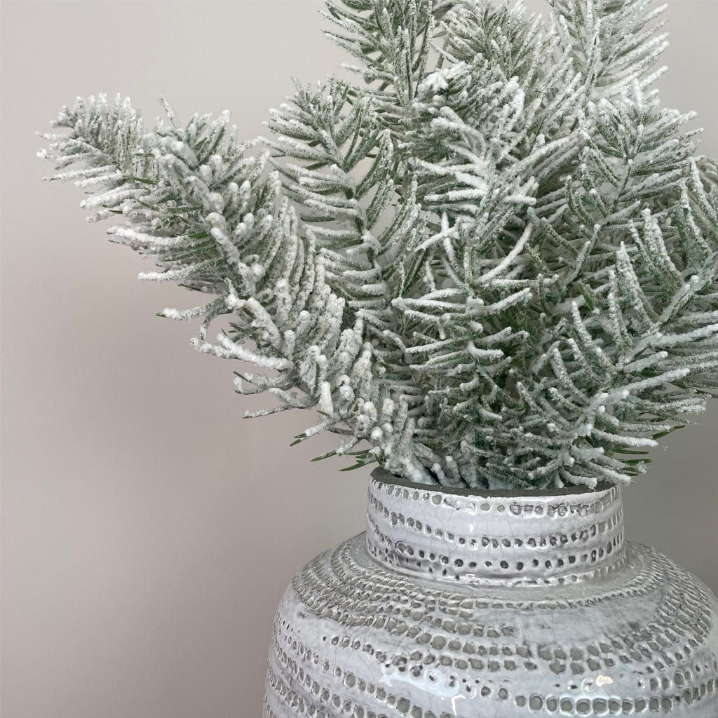 Snow Pine Spray Stem Bundle