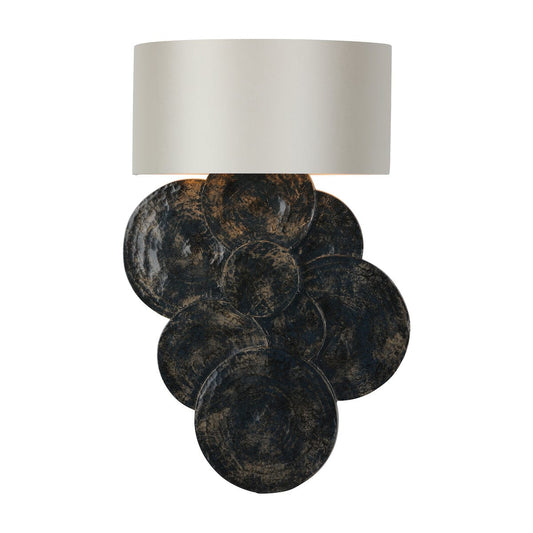 David Hunt Planet Single Wall Light with Bespoke Shade