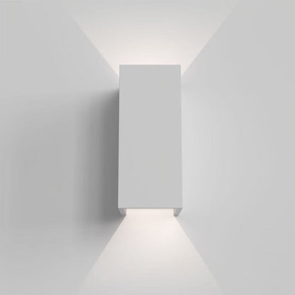 Rectangular Parma Ceramic Wall 2 Light