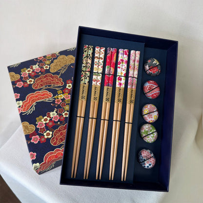 Pebble Chopstick Gift Set