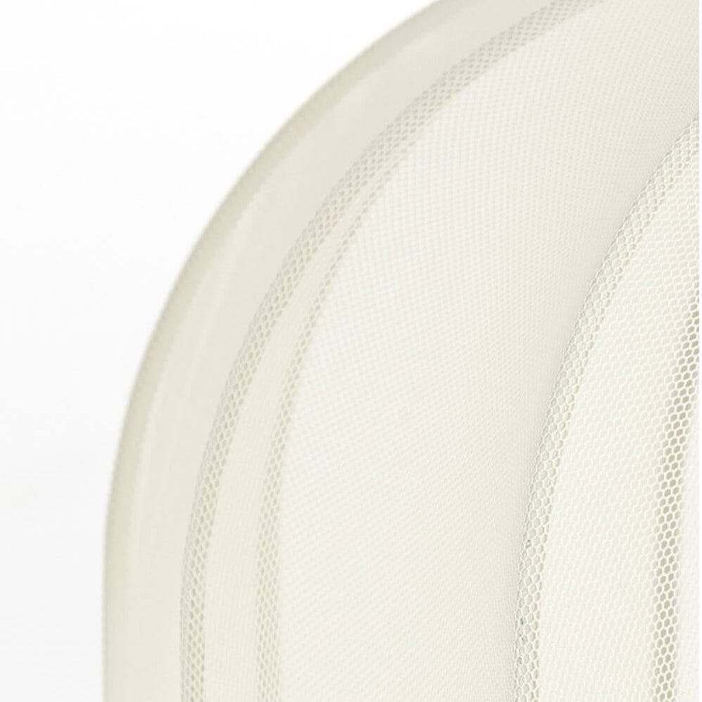 Plumeira White Fabric Pendant