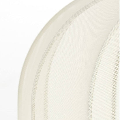 Plumeira White Fabric Pendant