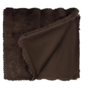 Presley Chocolate Throw
