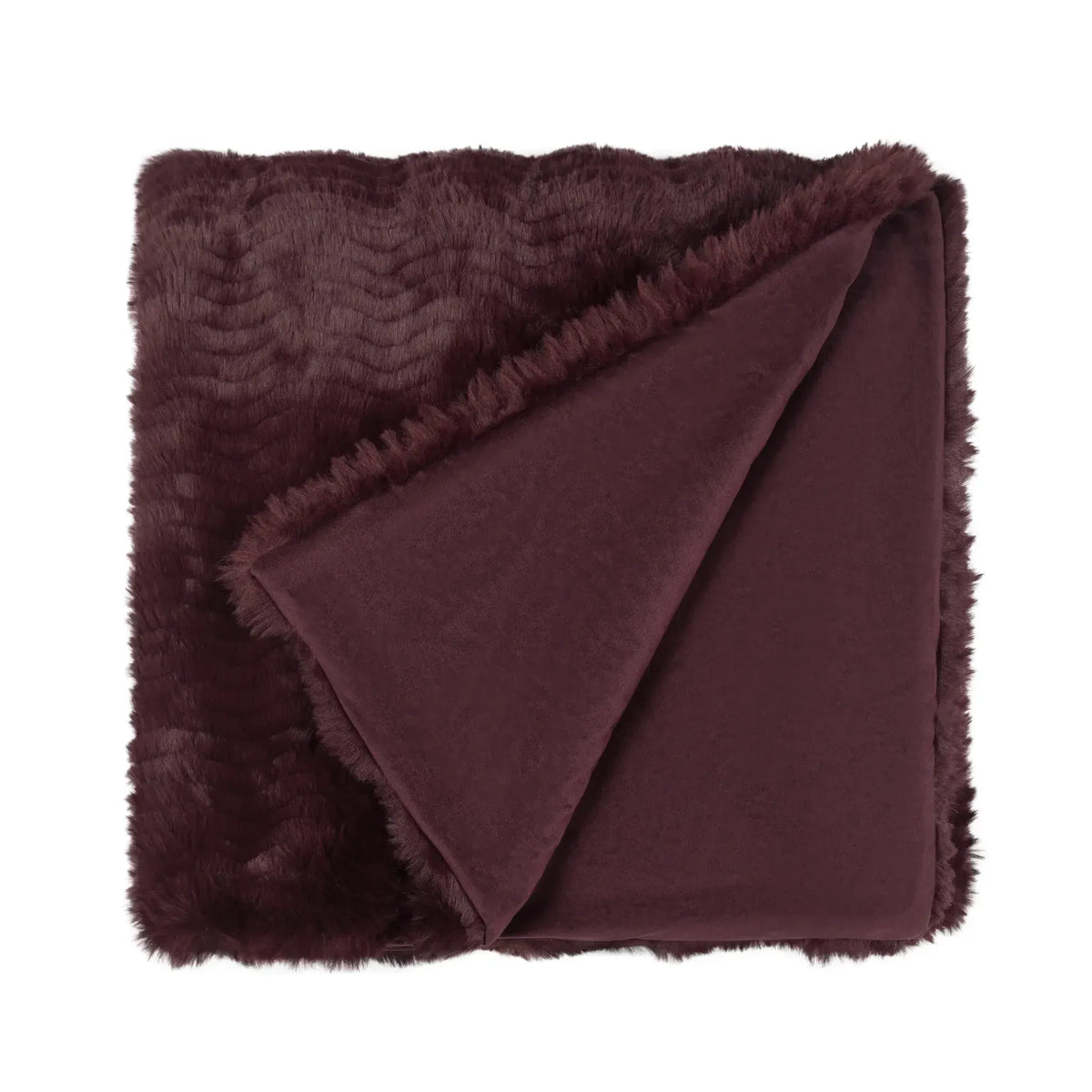 Presley Plum Noir Throw