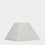 Pyramid Cream Cotton Tapered Square Shade