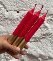 Red & Gold Candle