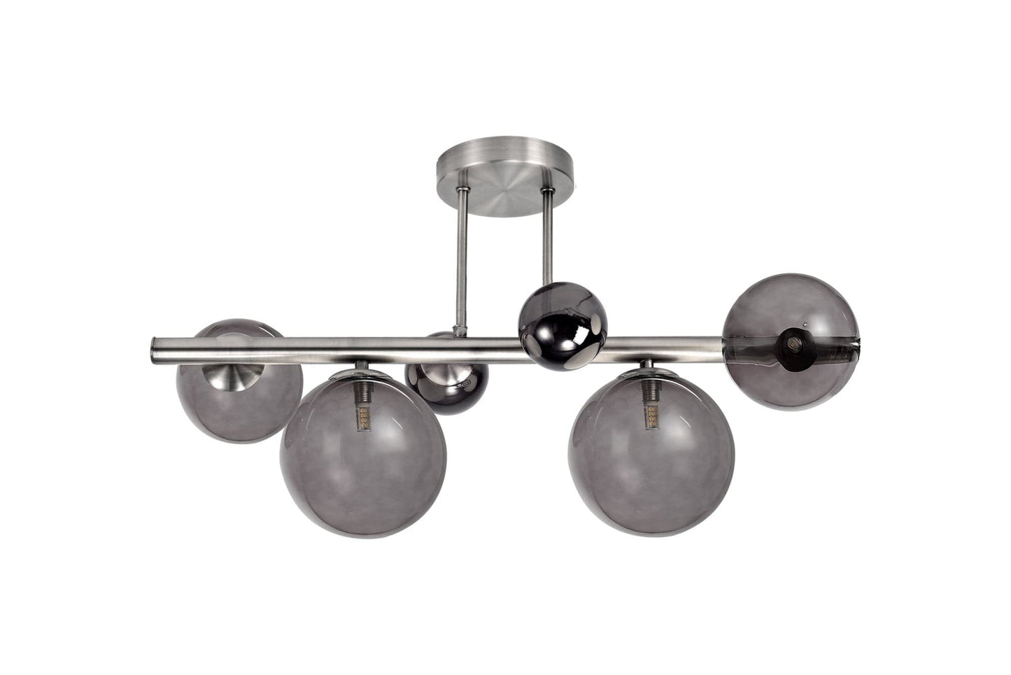 Reilly 4lt Semi-Flush Ceiling Light Polished Chrome