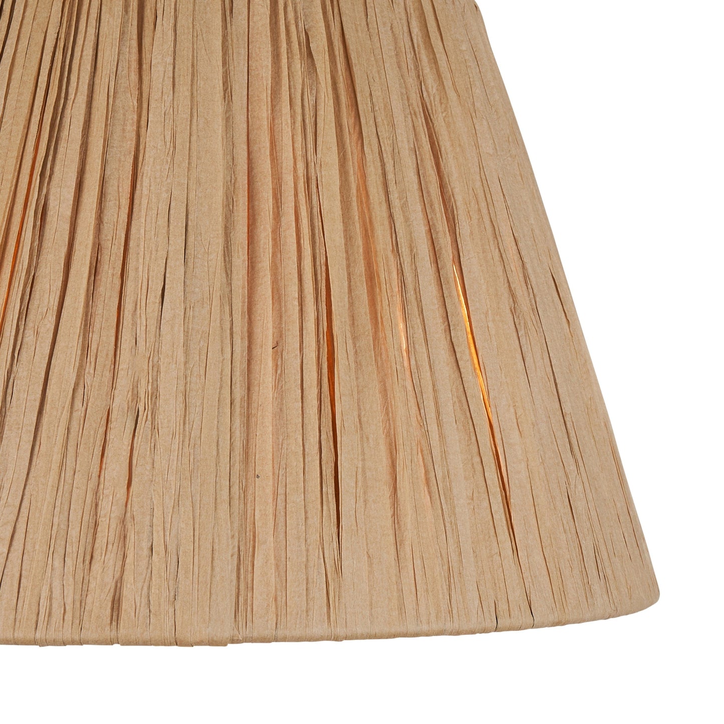 Raffia Tapered Shade