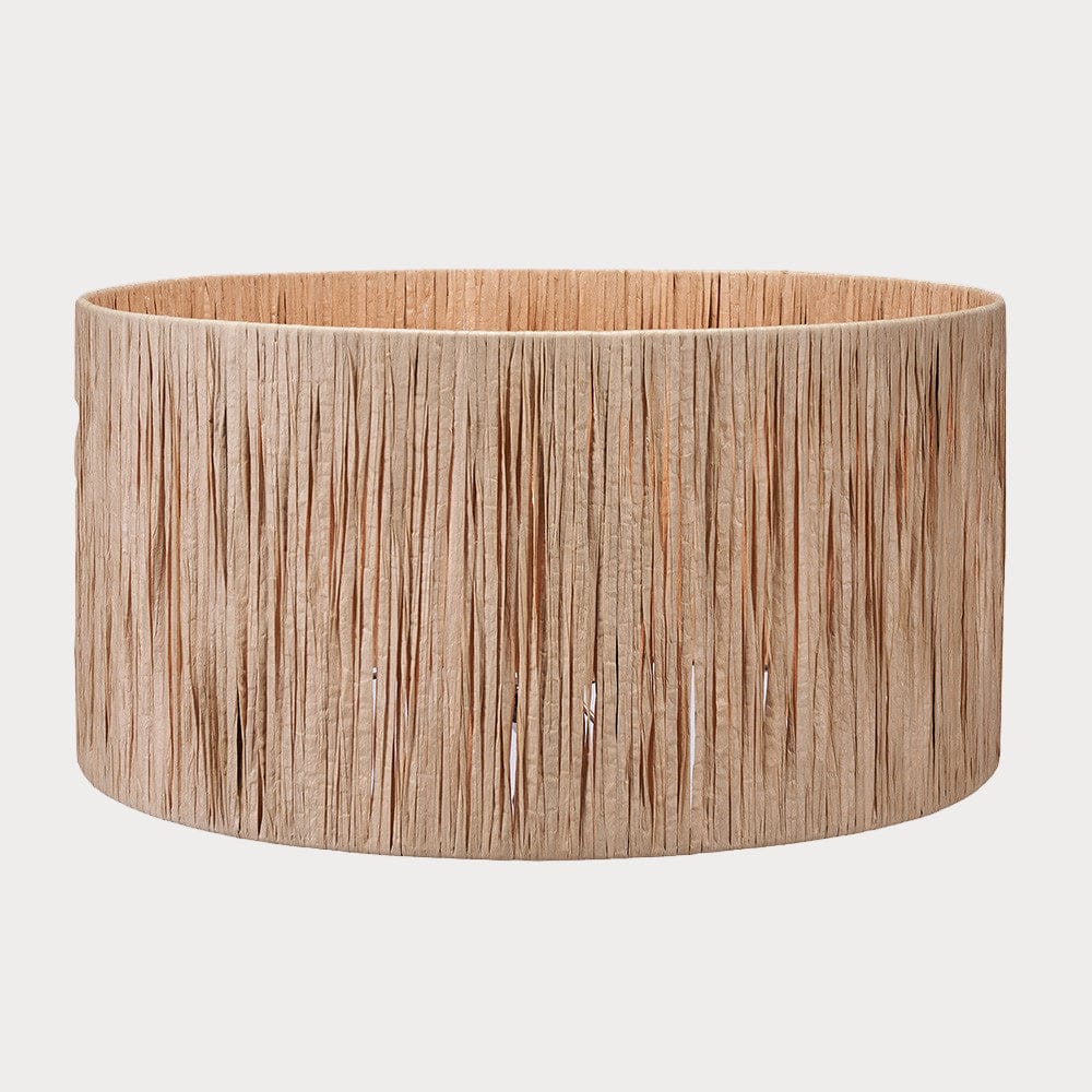Tilia Natural Raffia Cylinder Shade
